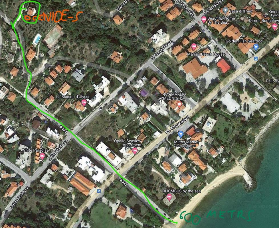 Oceaniδes Villa Kavála Ngoại thất bức ảnh